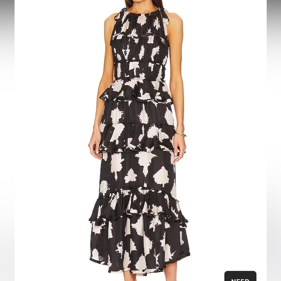 Ulla Johnson Silk Serafina Gown - Picture 1 of 7